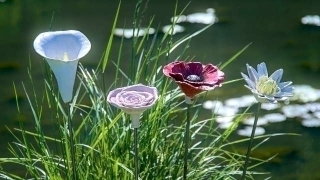Ceramic Garden Flowers